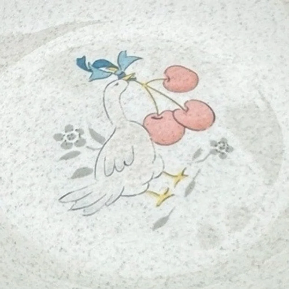 International China Stoneware Goose Cherry Soup Cereal Bowls Japan Set‎ of 4